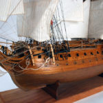 帆船模型 フランス74門艦