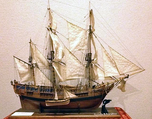 帆船模型　バウンティ号　Bounty